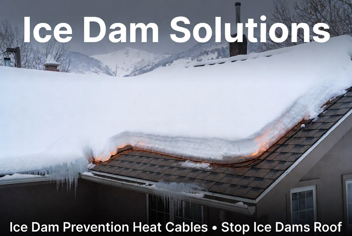 Ice Dam Prevention Heat Cables Ogden — Snow Removal Ogden, Ogden UT